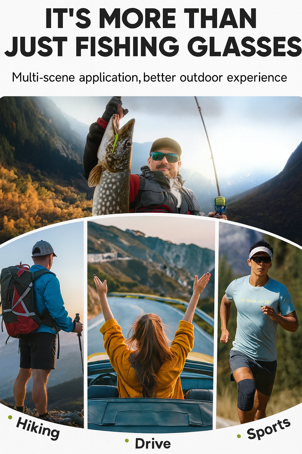 REEL VIEW FISHING GLASSES