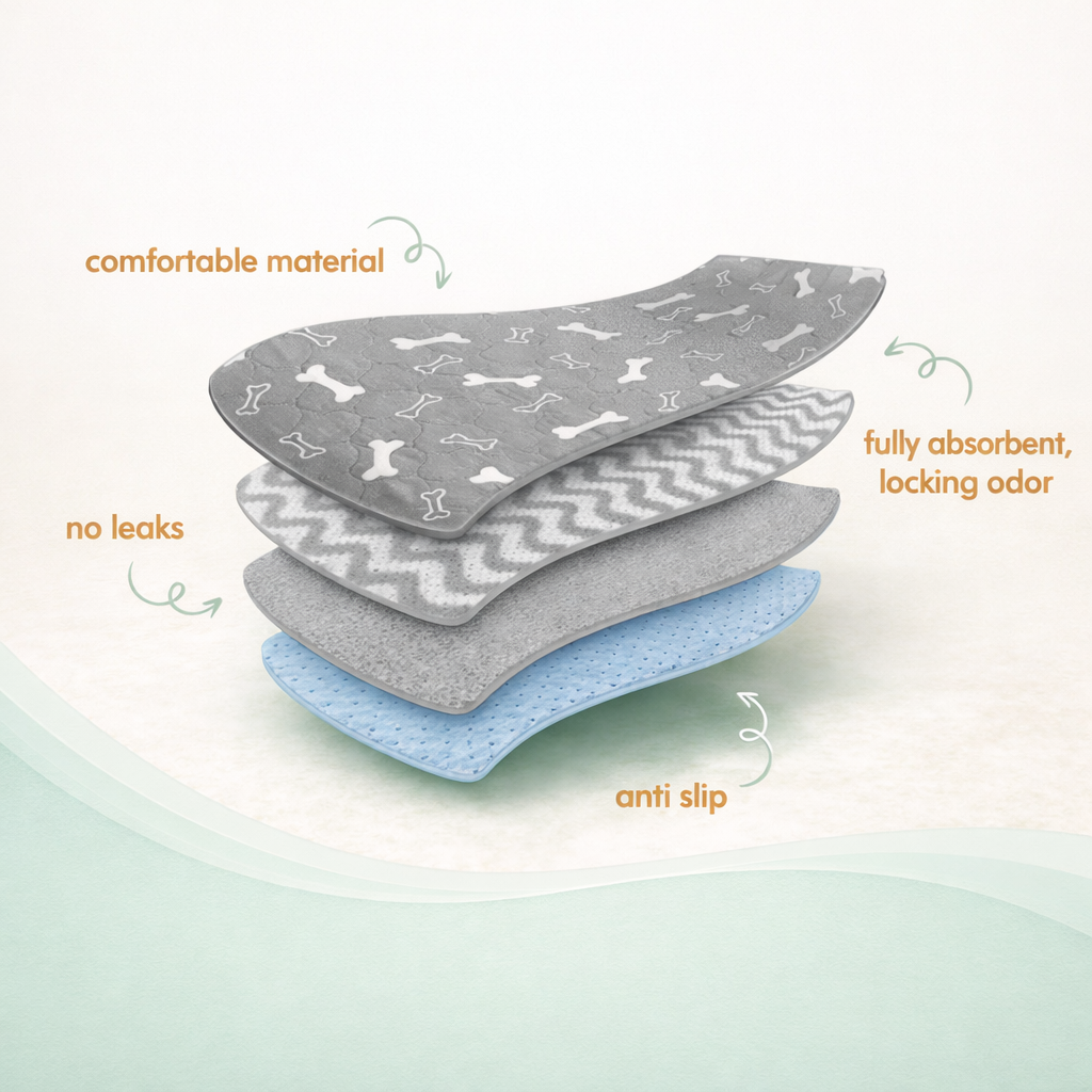 PawDry™ Reusable Leak-Proof Training Pad