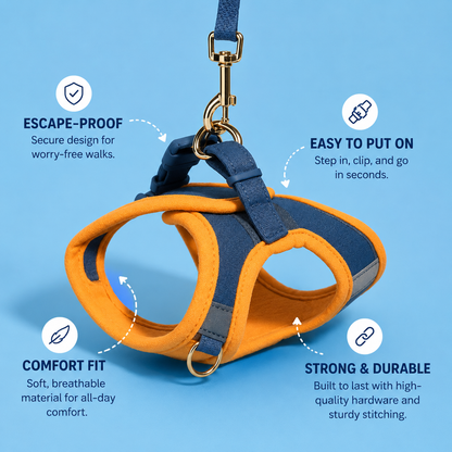 PurrGuard™ Escape-Proof Cat Harnes