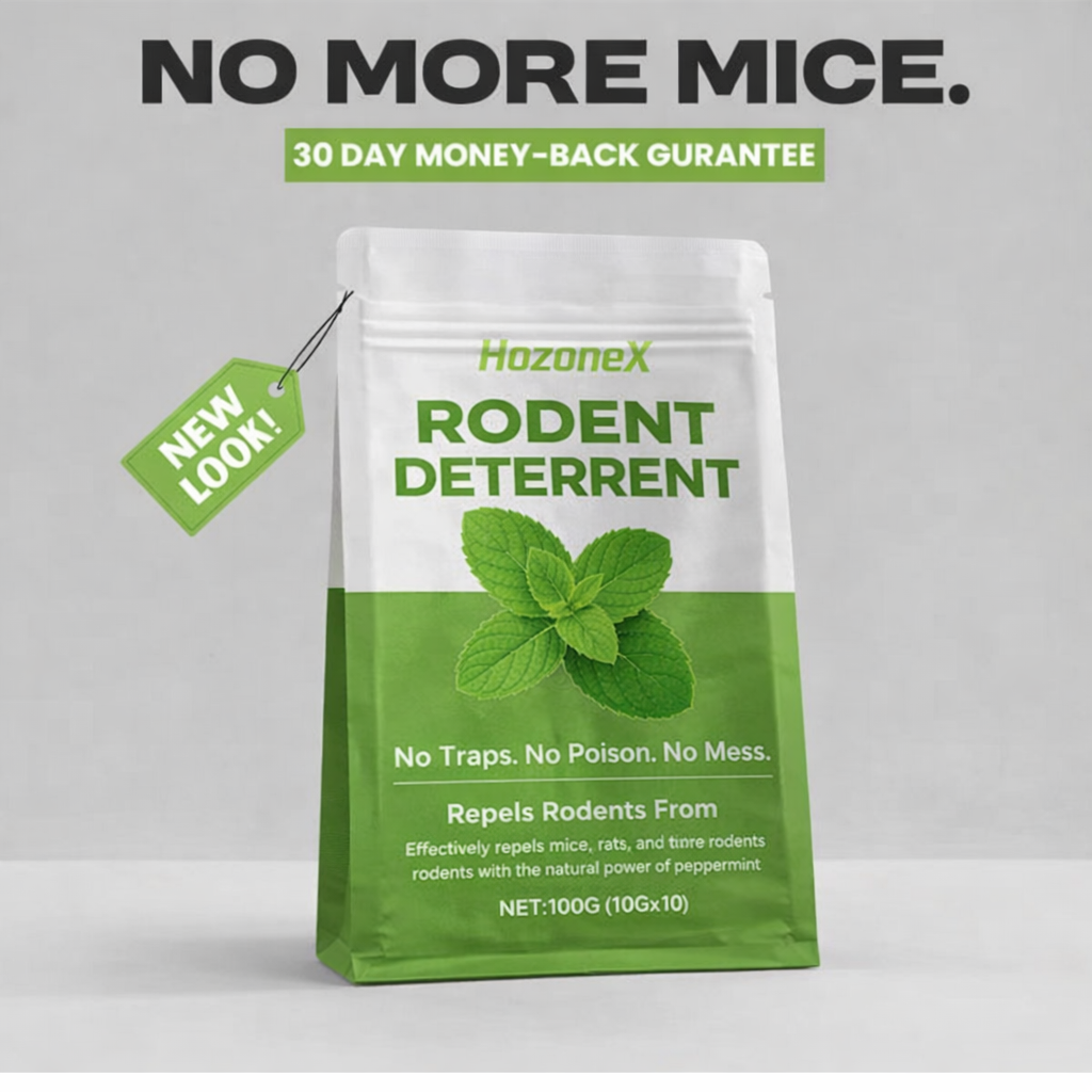 HozoneX Peppermint Oil Home Rodent Repellent Plant Ingredients Indoor Mild Rodent Repellent Convenient Home Rodent Repellent