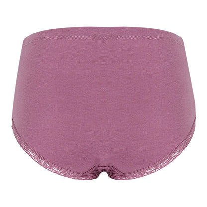 High Waist Sexy Maternity Women's Panties Soft Cotton Breathable Lace Trimming Pregnant Women Underwear Pregnancy Briefs