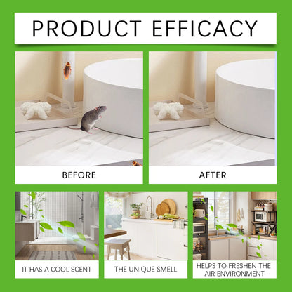 HozoneX Peppermint Oil Home Rodent Repellent Plant Ingredients Indoor Mild Rodent Repellent Convenient Home Rodent Repellent